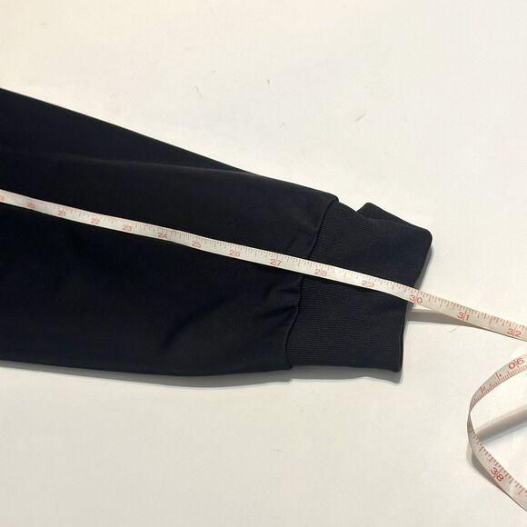 Adidas Pants Mens Small Black Camo Joggers Performance Tricot 3 Stripe Casual - Picture 9 of 12